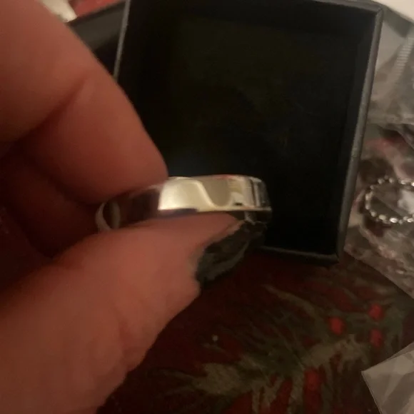 Stainless Steel Peace Rings - Picture 3 of 3